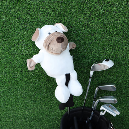 Dog Golf Head Cover for Driver and Hybrid