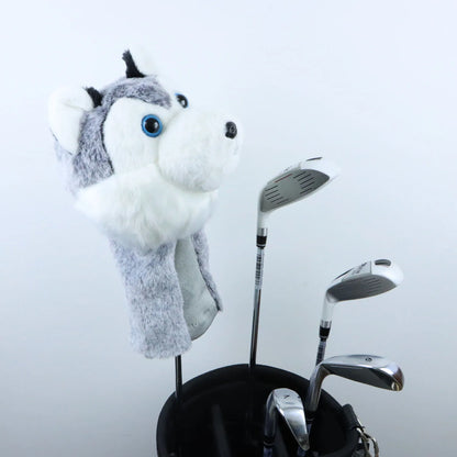 Dog Golf Head Cover for Driver and Hybrid