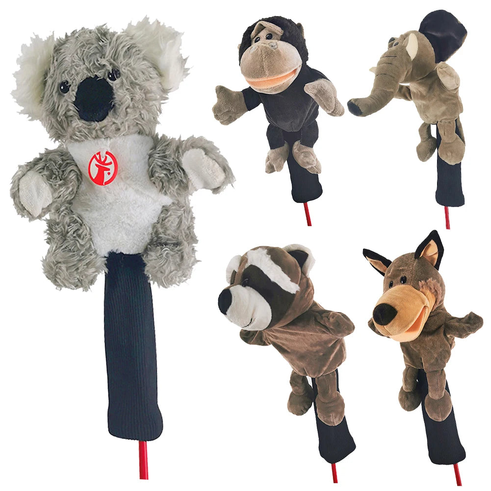 Animal Plushie Golf Club Headcover for Driver