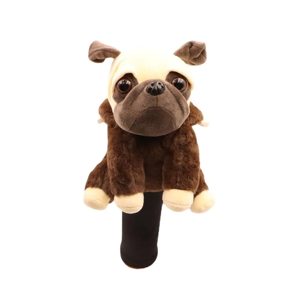 Dog Golf Head Cover for Driver and Hybrid