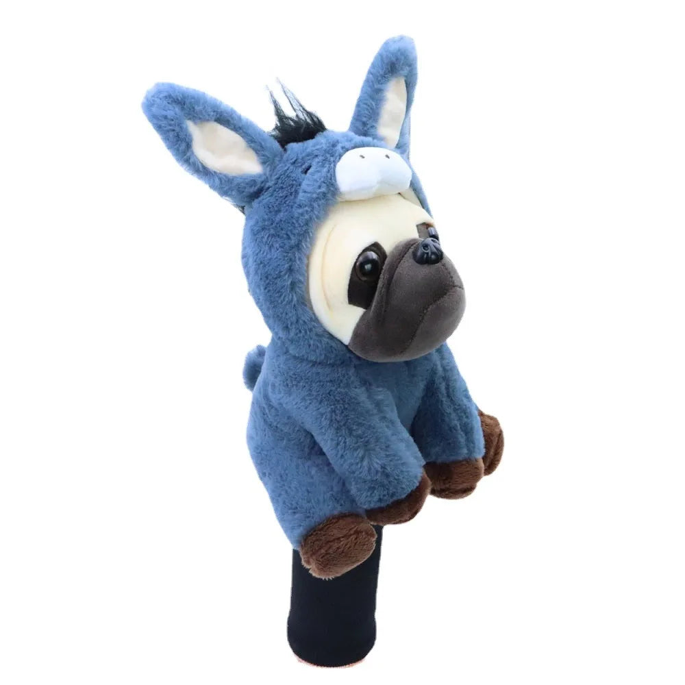 Dog Golf Head Cover for Driver and Hybrid