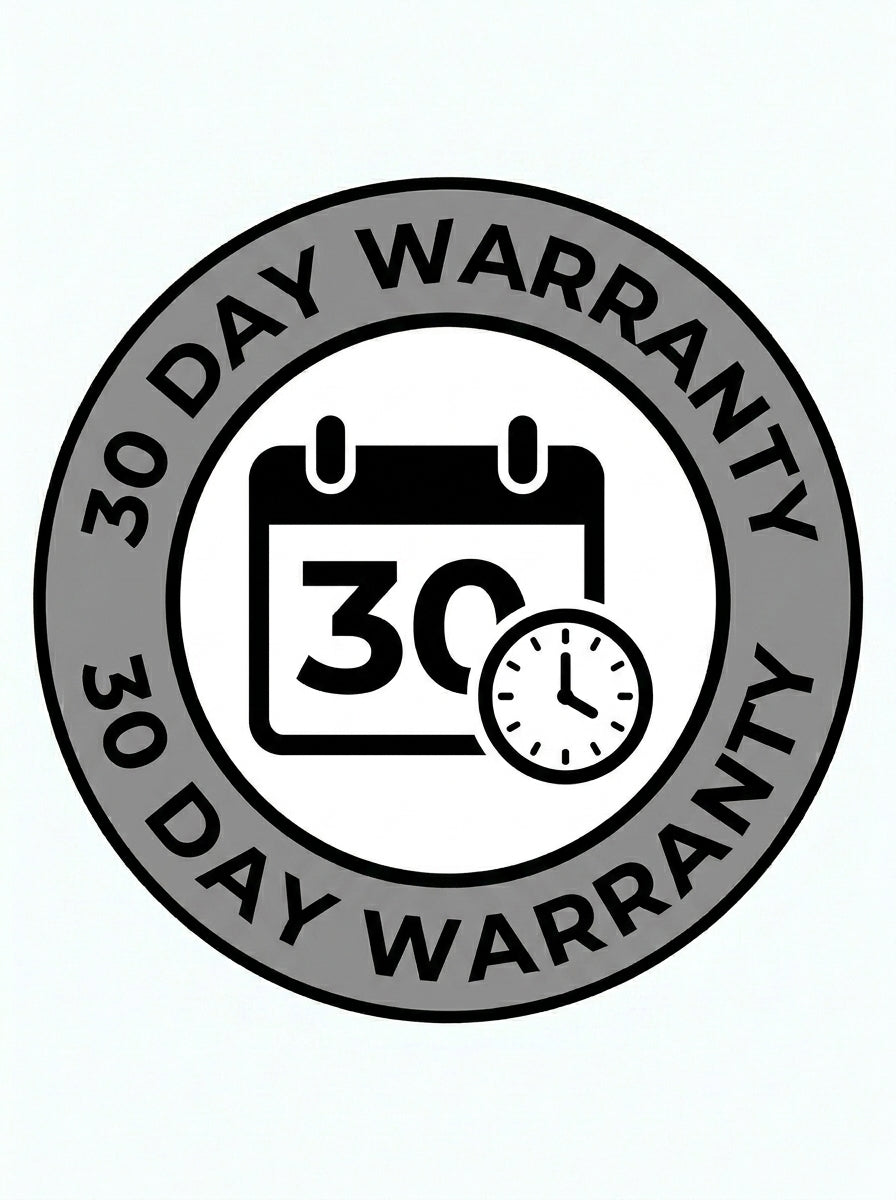 30 Day Warranty